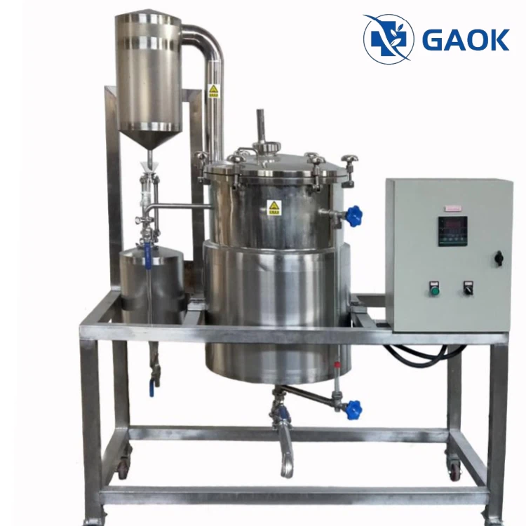 आवश्यक तेल आसवन मशीन