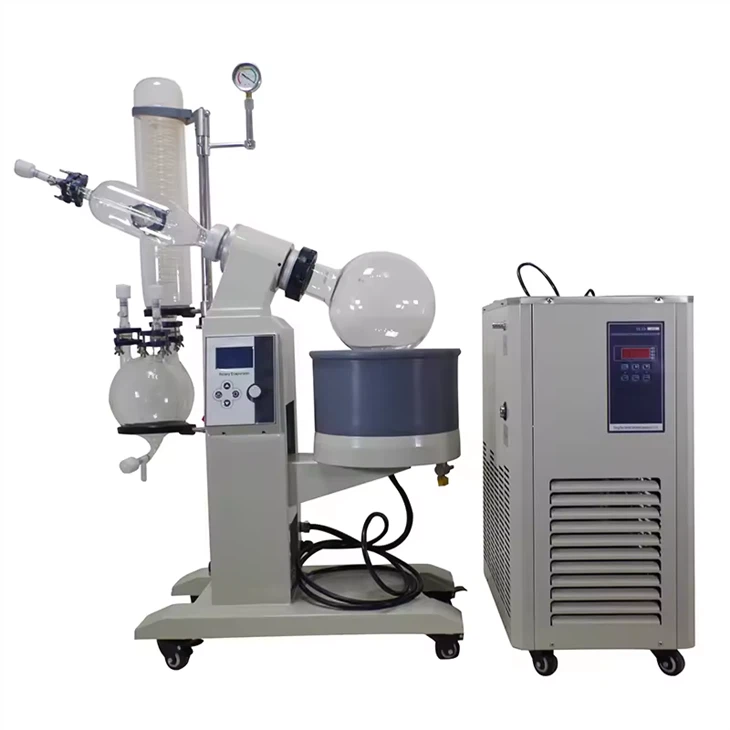 Vacuum Rotary Evaporator For Small Laboratory Distillation
